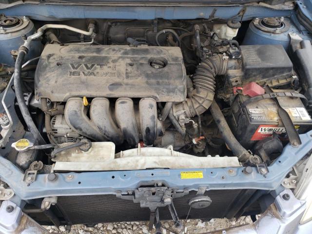 2T1KR32EX7C661799 - 2007 TOYOTA COROLLA MA XR BLUE photo 11