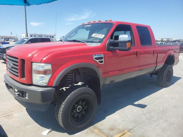 1FTSW21RX8EC85966 - 2008 FORD F250 SUPER DUTY RED photo 1