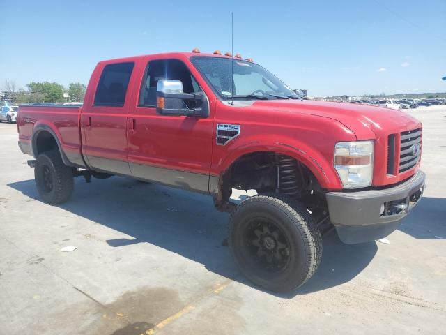 1FTSW21RX8EC85966 - 2008 FORD F250 SUPER DUTY RED photo 4