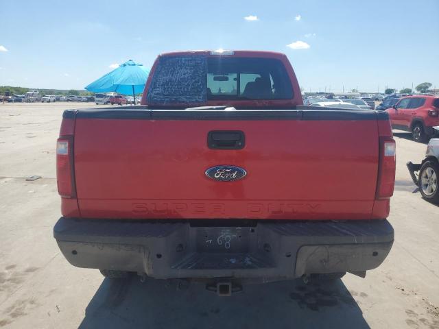 1FTSW21RX8EC85966 - 2008 FORD F250 SUPER DUTY RED photo 6