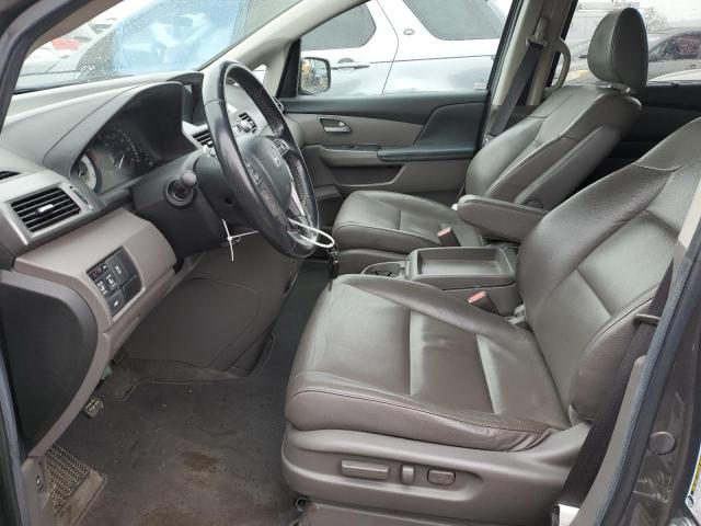 5FNRL5H64DB008159 - 2013 HONDA ODYSSEY EXL GRAY photo 7