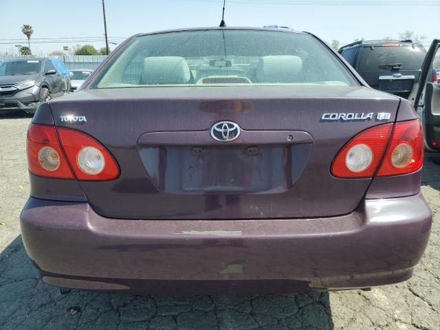 1NXBR32E96Z579088 - 2006 TOYOTA COROLLA CE PURPLE photo 6