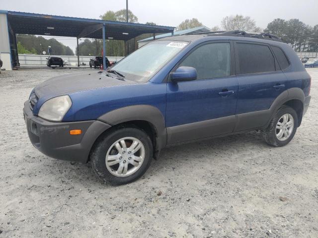 KM8JN12D36U315822 - 2006 HYUNDAI TUCSON GLS BLUE photo 1