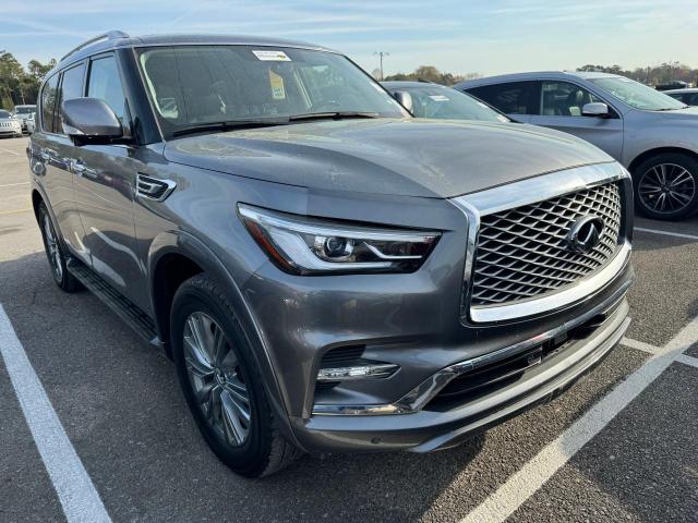 JN8AZ2AF1M9716386 - 2021 INFINITI QX80 LUXE GRAY photo 1