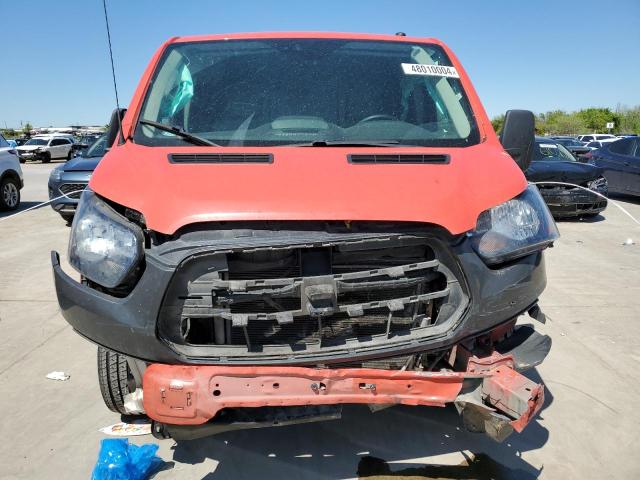 1FTYE1YM6KKB13833 - 2019 FORD TRANSIT T-150 RED photo 5