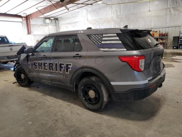 1FM5K8AB7MGB53532 - 2021 FORD EXPLORER POLICE INTERCEPTOR Qara foto 2