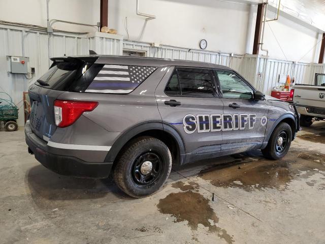 1FM5K8AB7MGB53532 - 2021 FORD EXPLORER POLICE INTERCEPTOR Qara foto 3