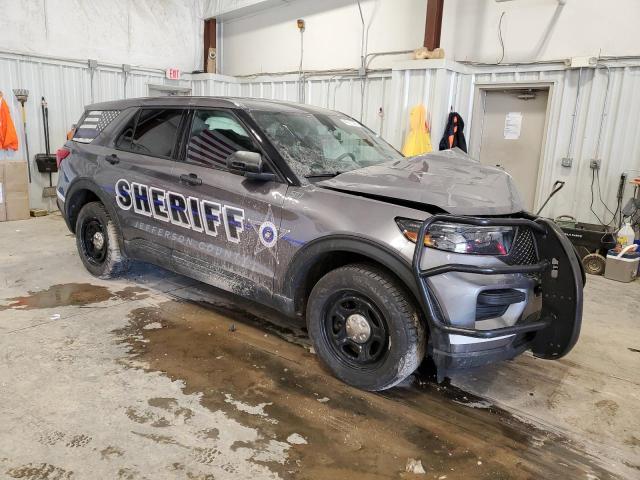 1FM5K8AB7MGB53532 - 2021 FORD EXPLORER POLICE INTERCEPTOR Qara foto 4