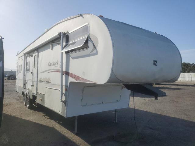 4YDF32F278S630603 - 2008 KEY 5TH WHEEL WHITE photo 1