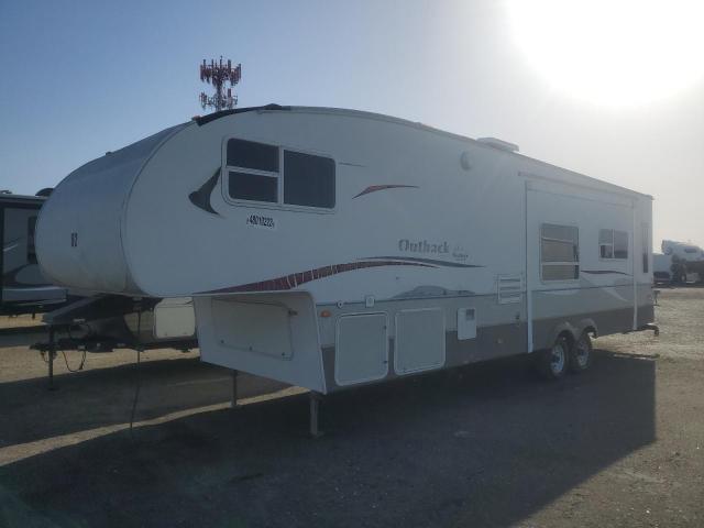 4YDF32F278S630603 - 2008 KEY 5TH WHEEL WHITE photo 2