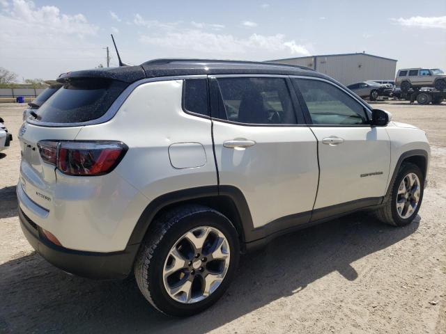 3C4NJDCB1JT234241 - 2018 JEEP COMPASS LIMITED WHITE photo 3