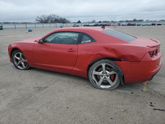 2G1FS1EW8A9138926 - 2010 CHEVROLET CAMARO SS RED photo 2