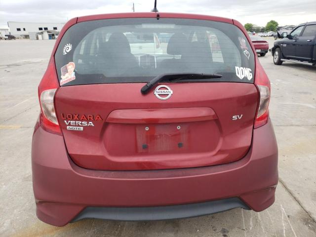 3N1CE2CPXHL370201 - 2017 NISSAN VERSA NOTE S RED photo 6