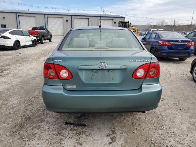 1NXBR32E76Z703892 - 2006 TOYOTA COROLLA CE TURQUOISE photo 6