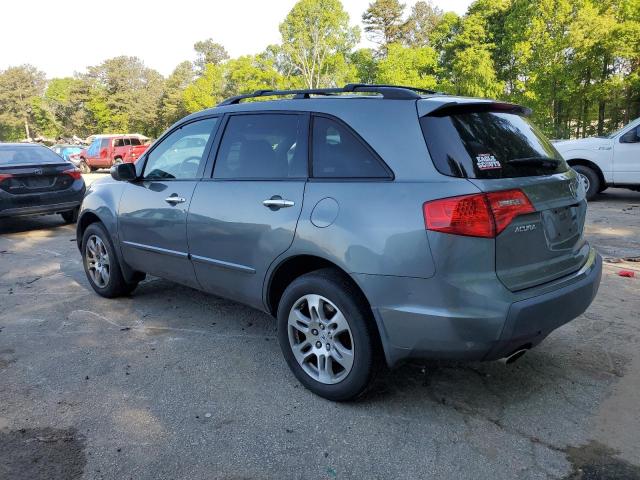 2HNYD28659H506647 - 2009 ACURA MDX TECHNOLOGY GRAY photo 2