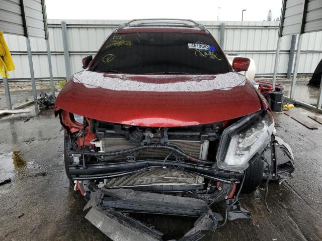 5N1AT2MVXKC700862 - 2019 NISSAN ROGUE S RED photo 5