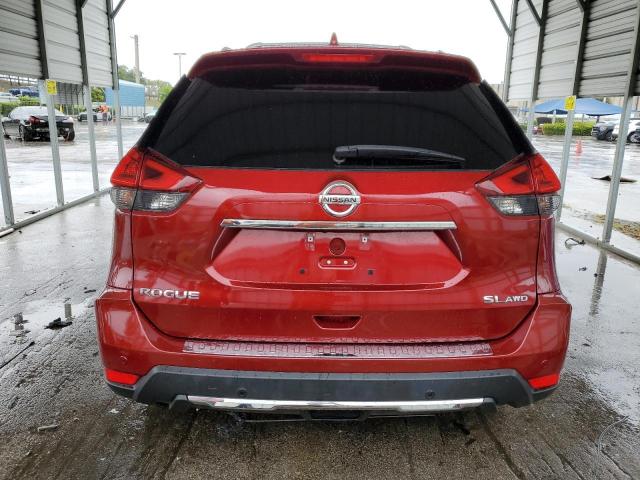 5N1AT2MVXKC700862 - 2019 NISSAN ROGUE S RED photo 6