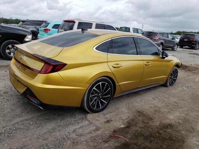 5NPEJ4J27LH023793 - 2020 HYUNDAI SONATA SEL PLUS GOLD photo 3