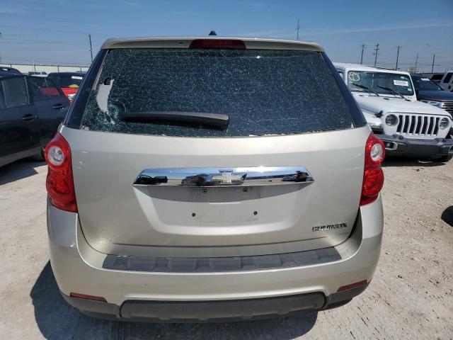 1GNALBEK8DZ108375 - 2013 CHEVROLET EQUINOX LS BEIGE photo 6