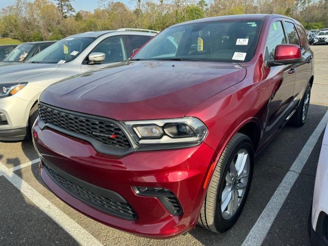 1C4RDJDG5NC219471 - 2022 DODGE DURANGO GT RED photo 2