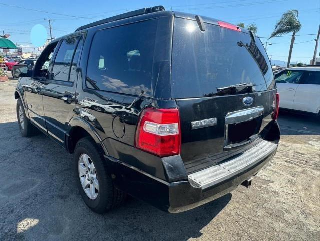 1FMFU15508LA02992 - 2008 FORD EXPEDITION XLT BLACK photo 3