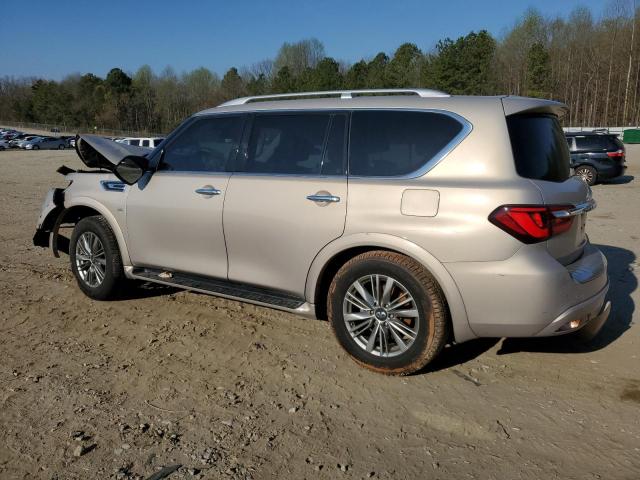 JN8AZ2NFXJ9663340 - 2018 INFINITI QX80 BASE GOLD photo 2