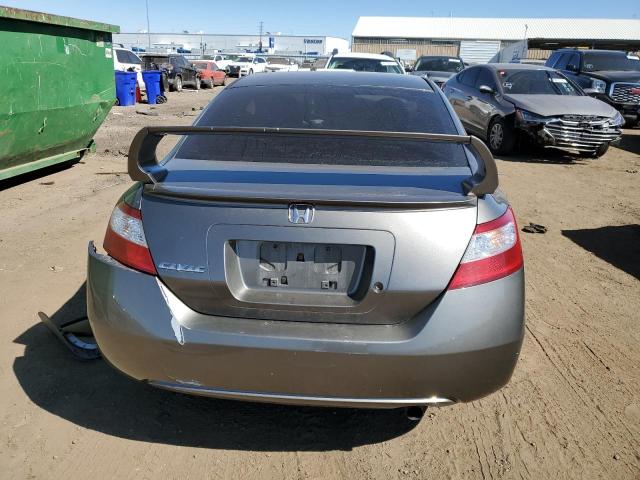 2HGFG11677H508326 - 2007 HONDA CIVIC LX GRAY photo 6