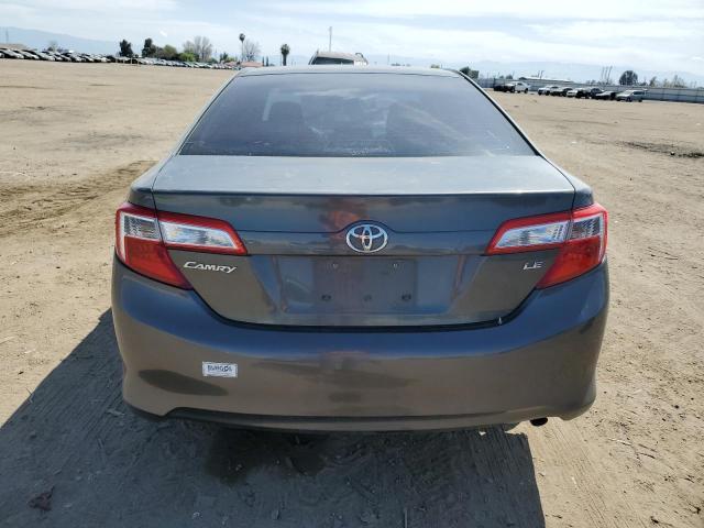 4T4BF1FK1ER370252 - 2014 TOYOTA CAMRY L GRAY photo 6