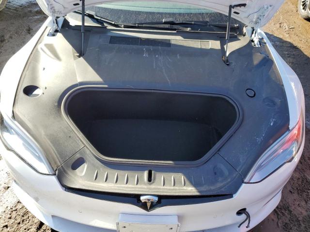 5YJSA1E51NF470627 - 2022 TESLA MODEL S 白色 照片 11