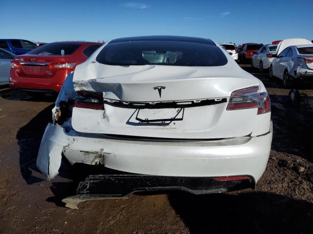 5YJSA1E51NF470627 - 2022 TESLA MODEL S 白色 照片 6