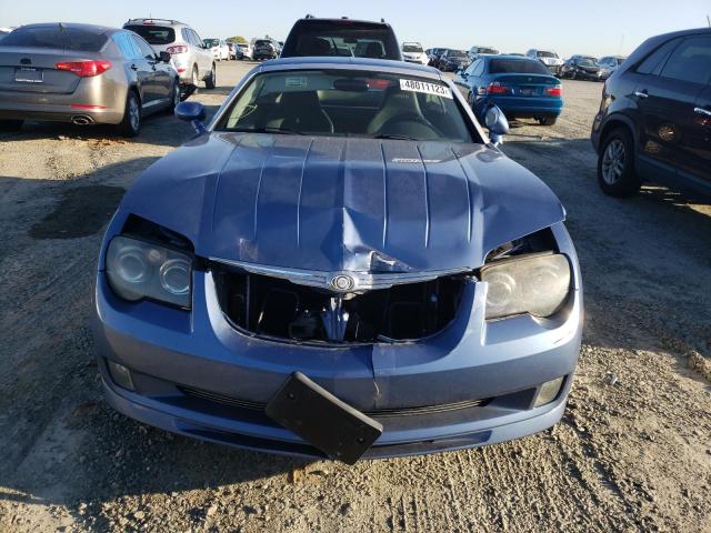 1C3AN79N35X039164 - 2005 CHRYSLER CROSSFIRE SRT-6 BLUE photo 5