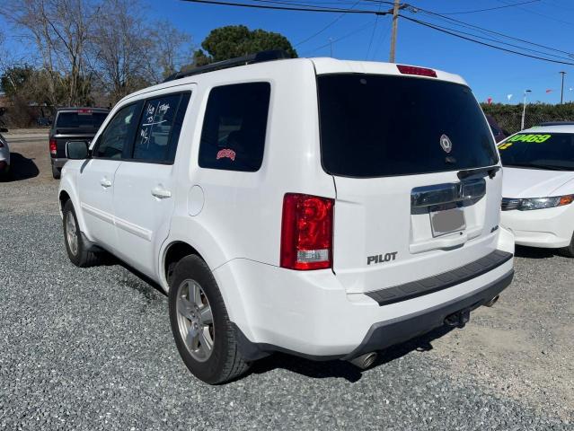 5FNYF48509B028839 - 2009 HONDA PILOT EXL WHITE photo 3