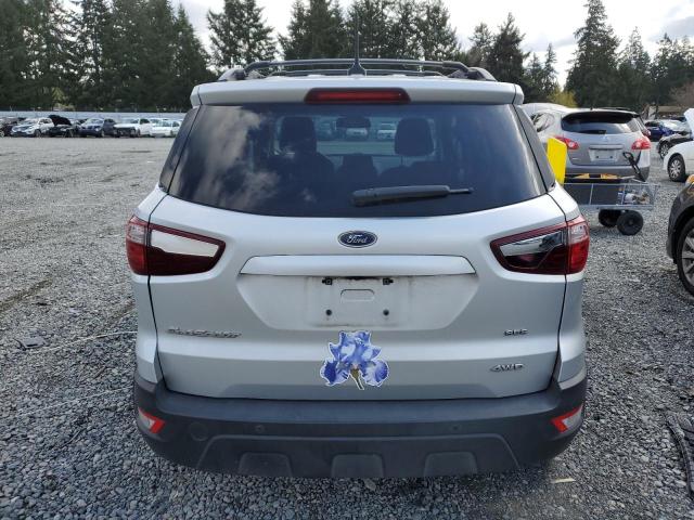 MAJ6P1CL0JC177512 - 2018 FORD ECOSPORT SES SILVER photo 6