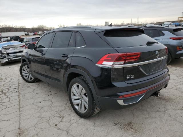1V21E2CA8LC224057 - 2020 VOLKSWAGEN ATLAS CROS SE BLACK photo 2
