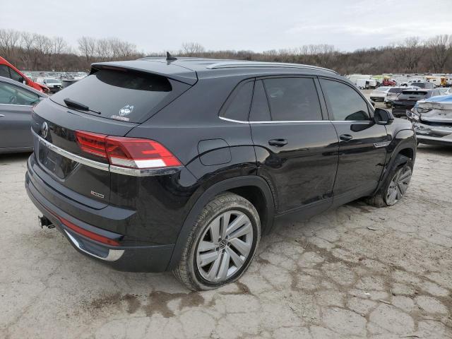 1V21E2CA8LC224057 - 2020 VOLKSWAGEN ATLAS CROS SE BLACK photo 3