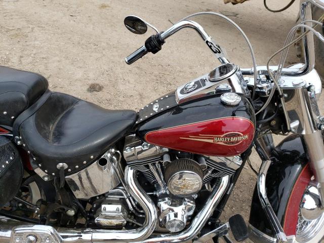 1HD1BWB195Y044271 - 2005 HARLEY-DAVIDSON FLSTCI RED photo 5