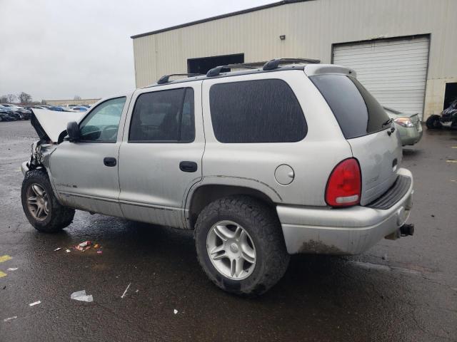 1B4HS28Z1WF147989 - 1998 DODGE DURANGO SILVER photo 2