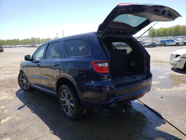 1C4RDJAG7EC318670 - 2014 DODGE DURANGO SXT BLUE photo 2