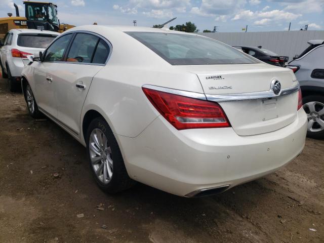 1G4GB5G33EF190057 - 2014 BUICK LACROSSE WHITE photo 3