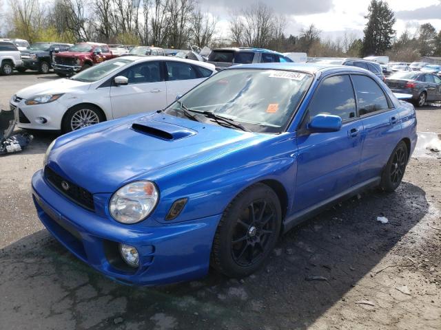 JF1GD29673G509431 - 2003 SUBARU IMPREZA WRX BLUE photo 1