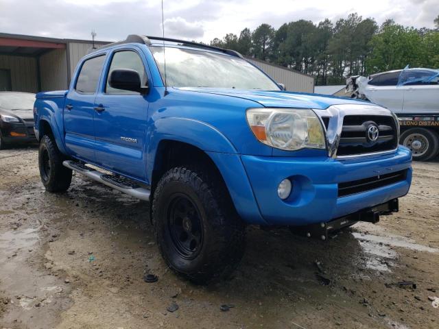 5TELU42N55Z035240 - 2005 TOYOTA TACOMA DOUBLE CAB 蓝色 照片 1