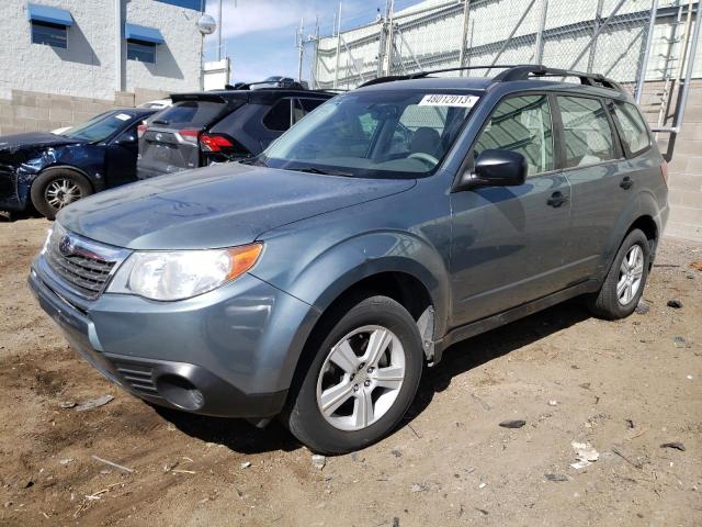 JF2SH6BC6AH906170 - 2010 SUBARU FORESTER XS Turkuaz foto 1
