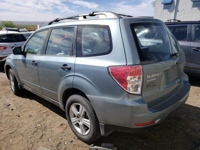 JF2SH6BC6AH906170 - 2010 SUBARU FORESTER XS Turkuaz foto 2