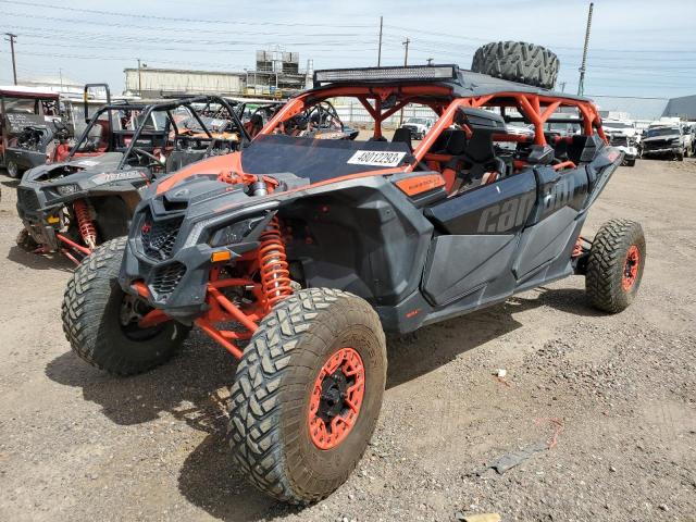 3JBVNAW46JK004168 - 2018 CAN-AM MAVERICK X RS TURBO R TWO TONE photo 2