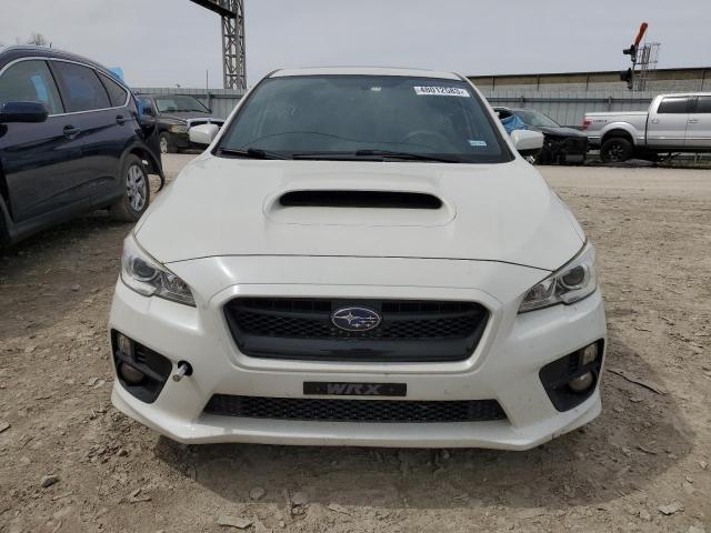 JF1VA1E64H9802912 - 2017 SUBARU WRX PREMIUM WHITE photo 5