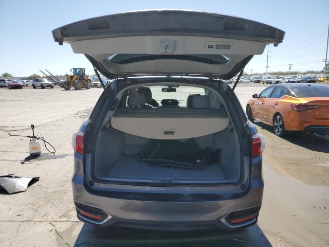 5J8TB3H75JL000006 - 2018 ACURA RDX ADVANCE GRAY photo 6