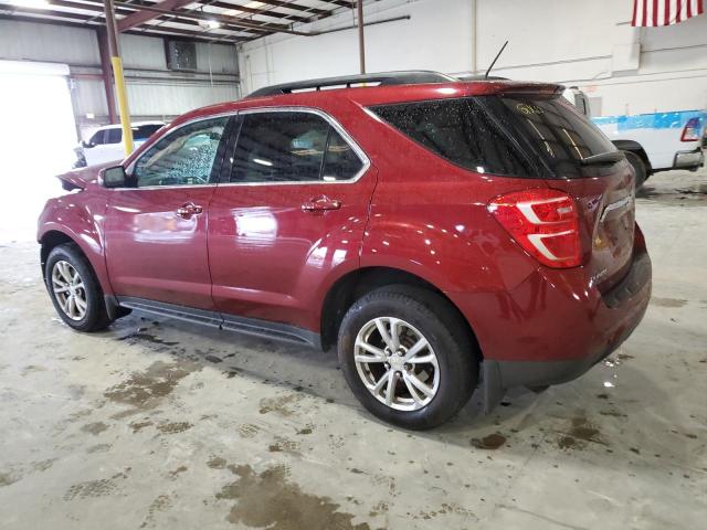 2GNALCEK4H6214815 - 2017 CHEVROLET EQUINOX LT RED photo 2