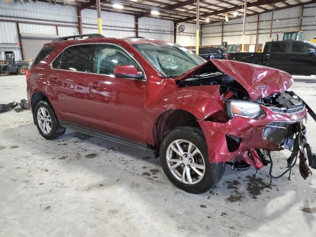 2GNALCEK4H6214815 - 2017 CHEVROLET EQUINOX LT RED photo 4