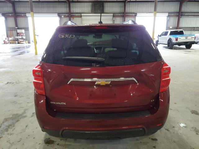 2GNALCEK4H6214815 - 2017 CHEVROLET EQUINOX LT RED photo 6