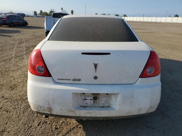 1G2ZF57B684201064 - 2008 PONTIAC G6 VALUE LEADER WHITE photo 6